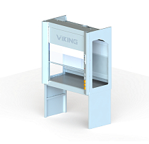 Fume cupboard with side windows | fume hood LLC W