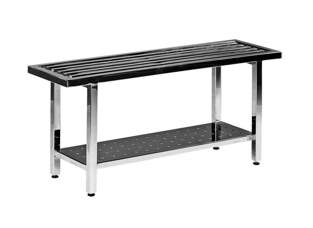 A work table for clean rooms of the Crystal series A work table for clean rooms of the Crystal series