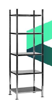 A work table for clean rooms of the Crystal series