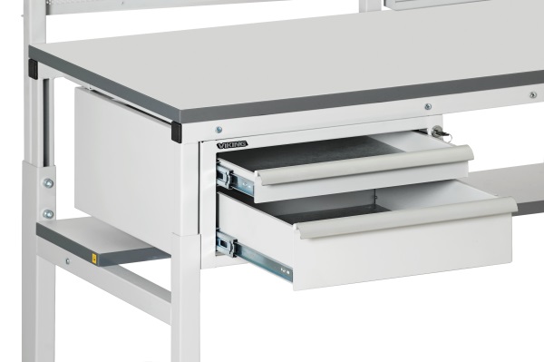 Heavy-duty steel drawer unit