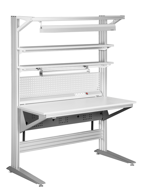 ESD workbench and technical height adjustable workbench ALLIANCE Automatic anti-static workbench and technical height adjustable workbench ALLIANCE Automatic